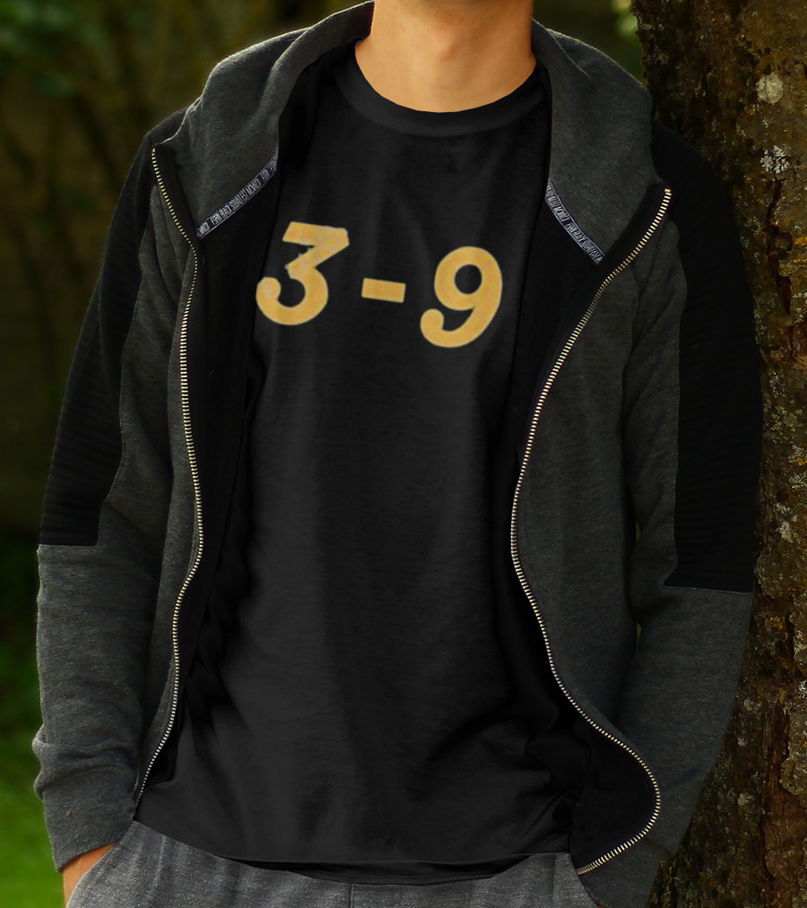Old Grad 3-9 Pitt Football Fan T-Shirt