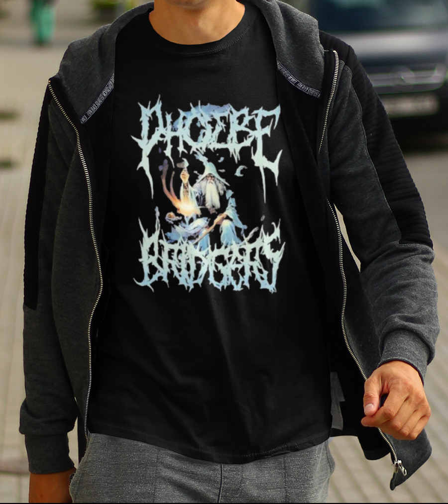 Phoebe Bridgers Wizard Ice Magic Fire Text T-Shirt