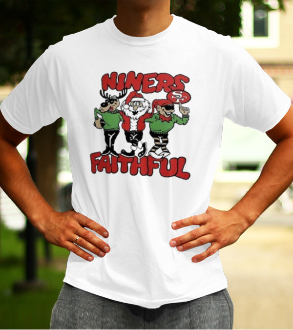 Niners Faithful San Francisco 49ers Homage Holiday Tri-blend T-Shirt