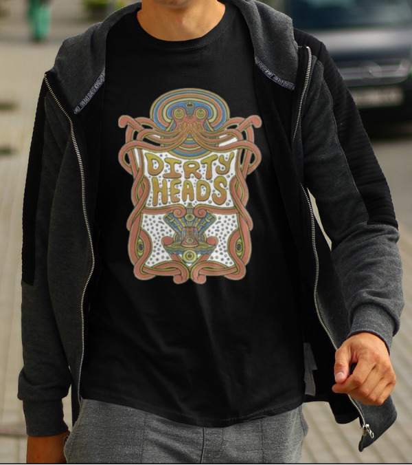 Dirty Heads Psychedelic Octopus T-Shirt