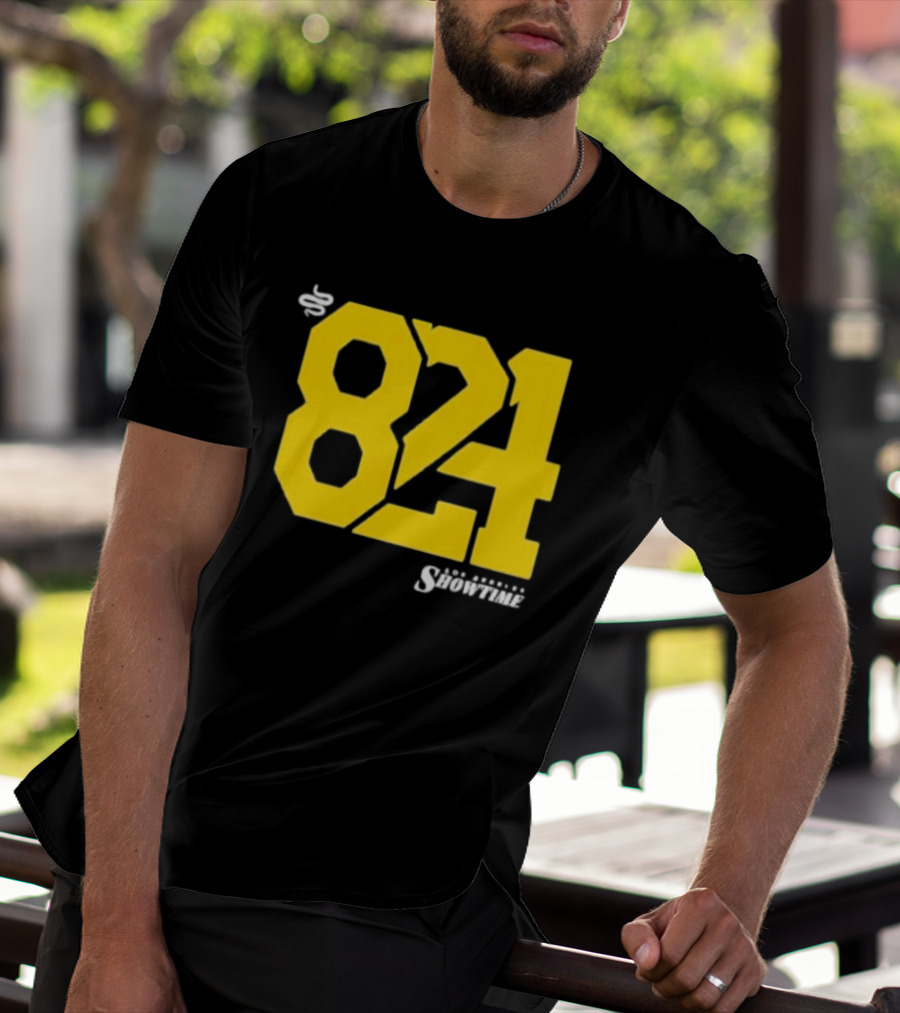 824 Los Angeles Showtime Mamba Day Unity Reptile T-Shirt