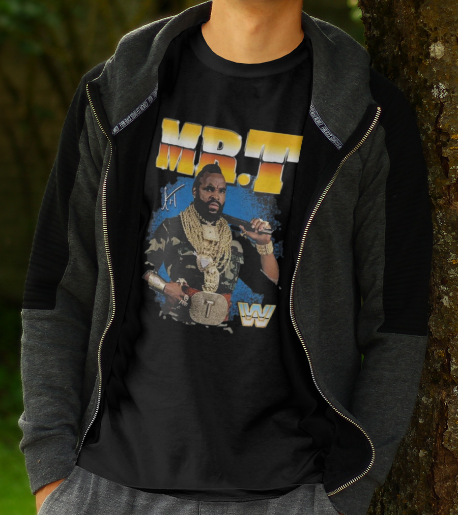 MR. T Signature Camouflage Chains Iconic T-Shirt