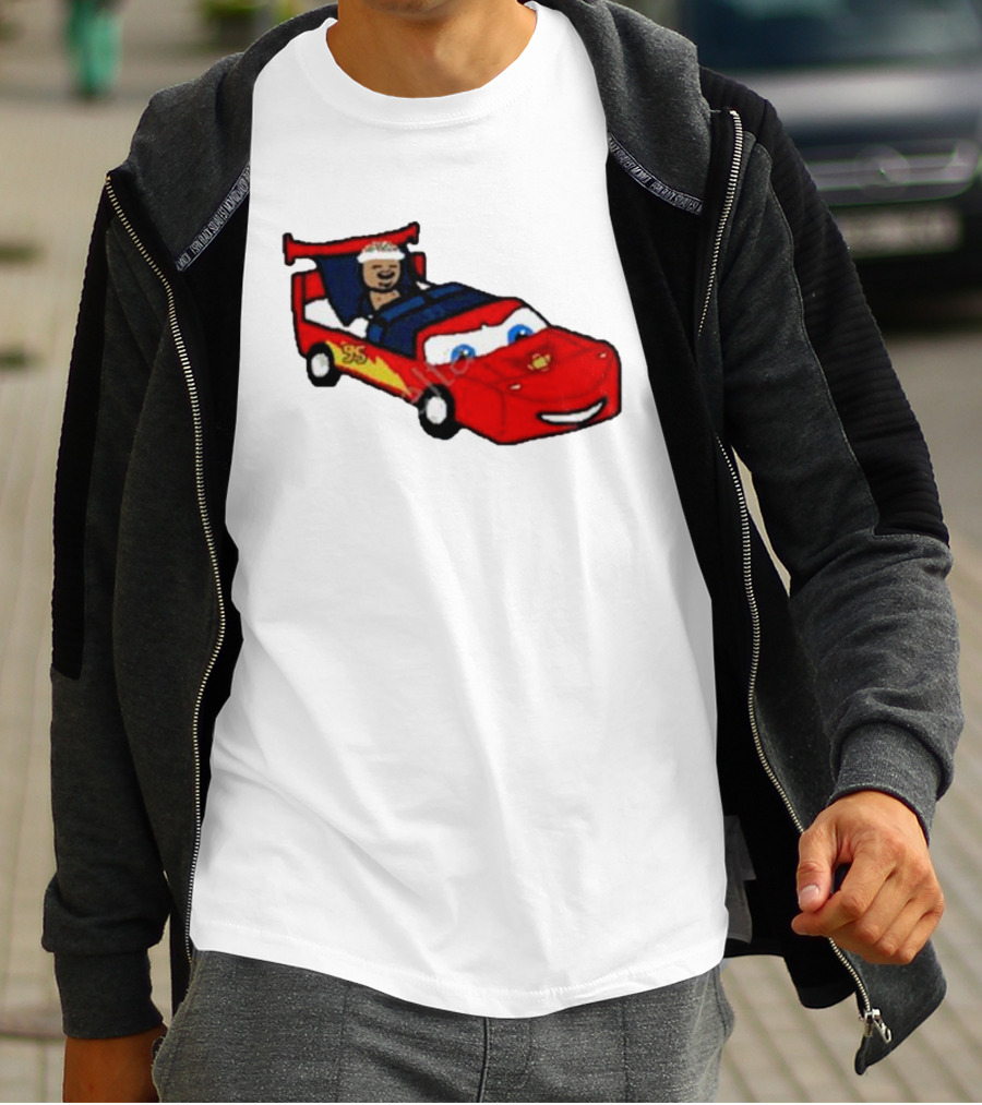 Nbapaint Kyle Snooze-ma With Racing Car T-Shirt