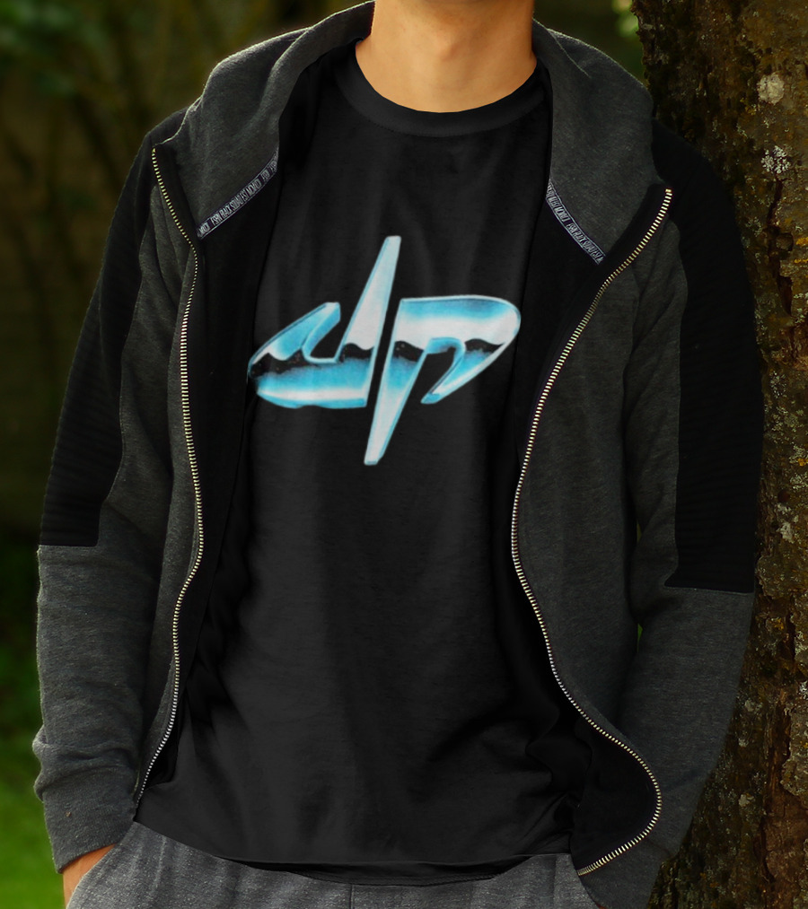 Dude Perfect DP Chrome Blue T-Shirt