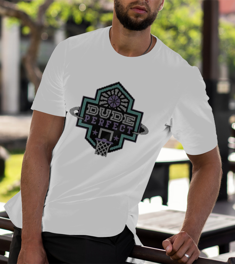 Dude Perfect Basketball Scoreboard T-Shirt