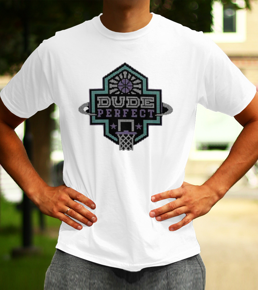 Dude Perfect Basketball Scoreboard T-Shirt