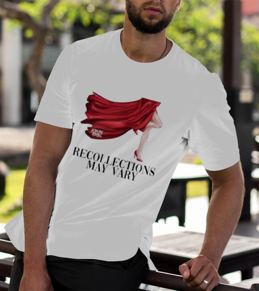 Kate Middleton Catherine Princess Of Wales Recollections May Vary Red Dress T-Shirt