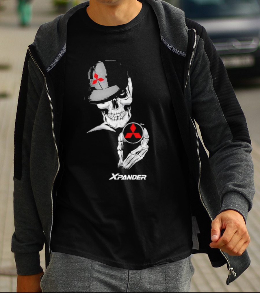 Xpander Skeleton Mitsubishi Logo Cap T-Shirt