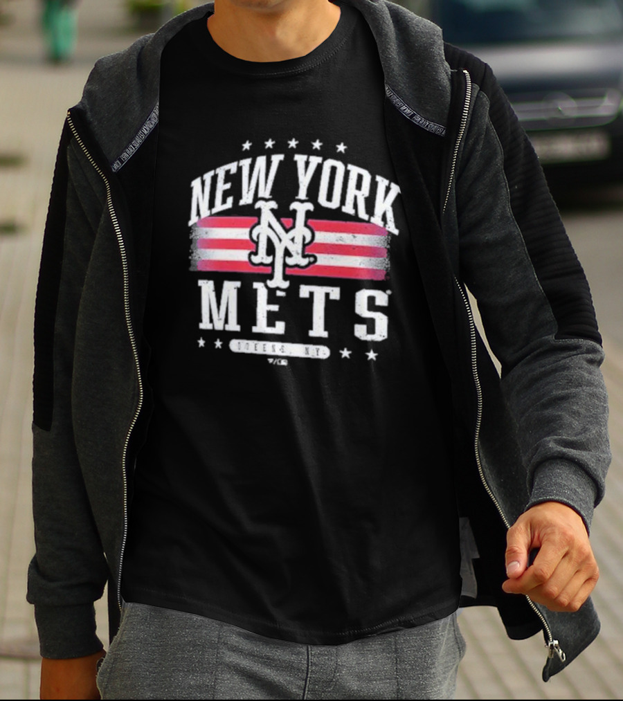 New York Mets Queens NY Americana T-Shirt