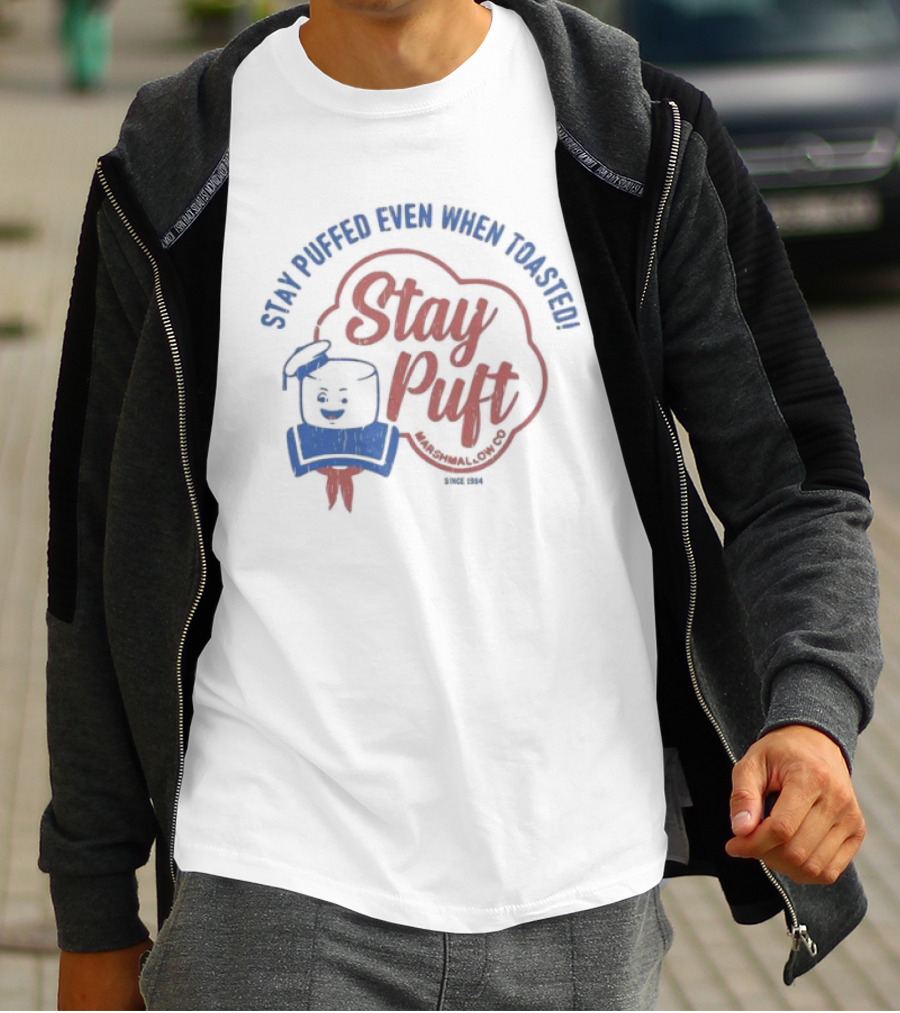 Stay Puft Marshmallow Co. Since 1984 - Stay Puffed Even When Toasted T-Shirt
