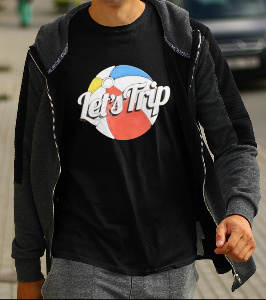 Sturniolo Let's Trip Vibrant Beach Ball T-Shirt