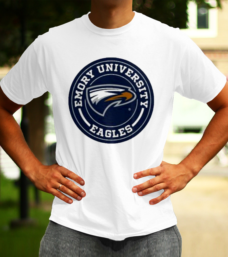 Emory University Eagles Circle Emblem T-Shirt