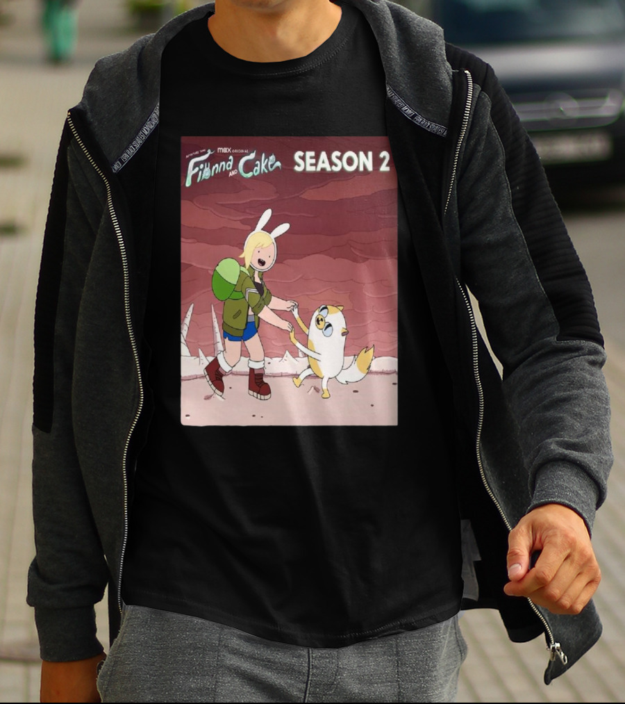 Max Original Adventure Time Fionna And Cake Season 2 T-Shirt