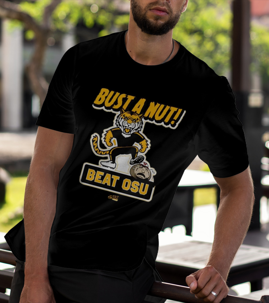 Bust A Nut Beat OSU Tiger T-Shirt