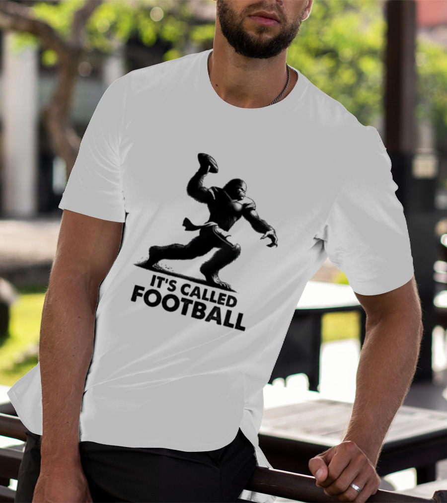 Gorilla Playing Football It's Called Football American T-Shirt