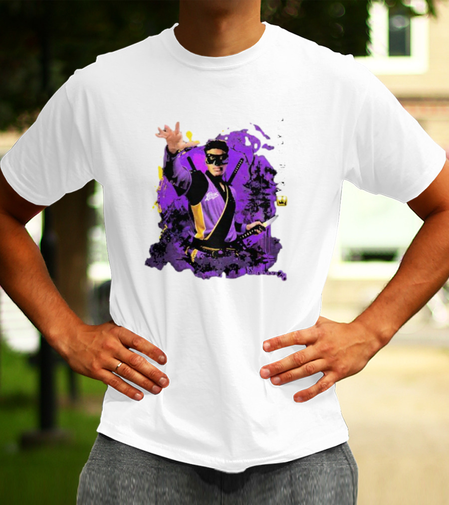 Rui Hachimura Japan Ninja Basketball Player 28 Manga Style Action Pose T-Shirt