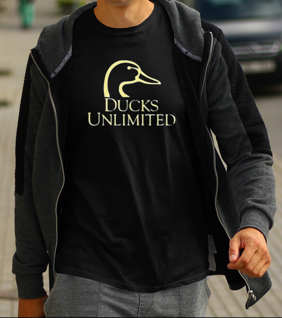 Ducks Unlimited Suck Boy Tony Wearing Duck T-Shirt