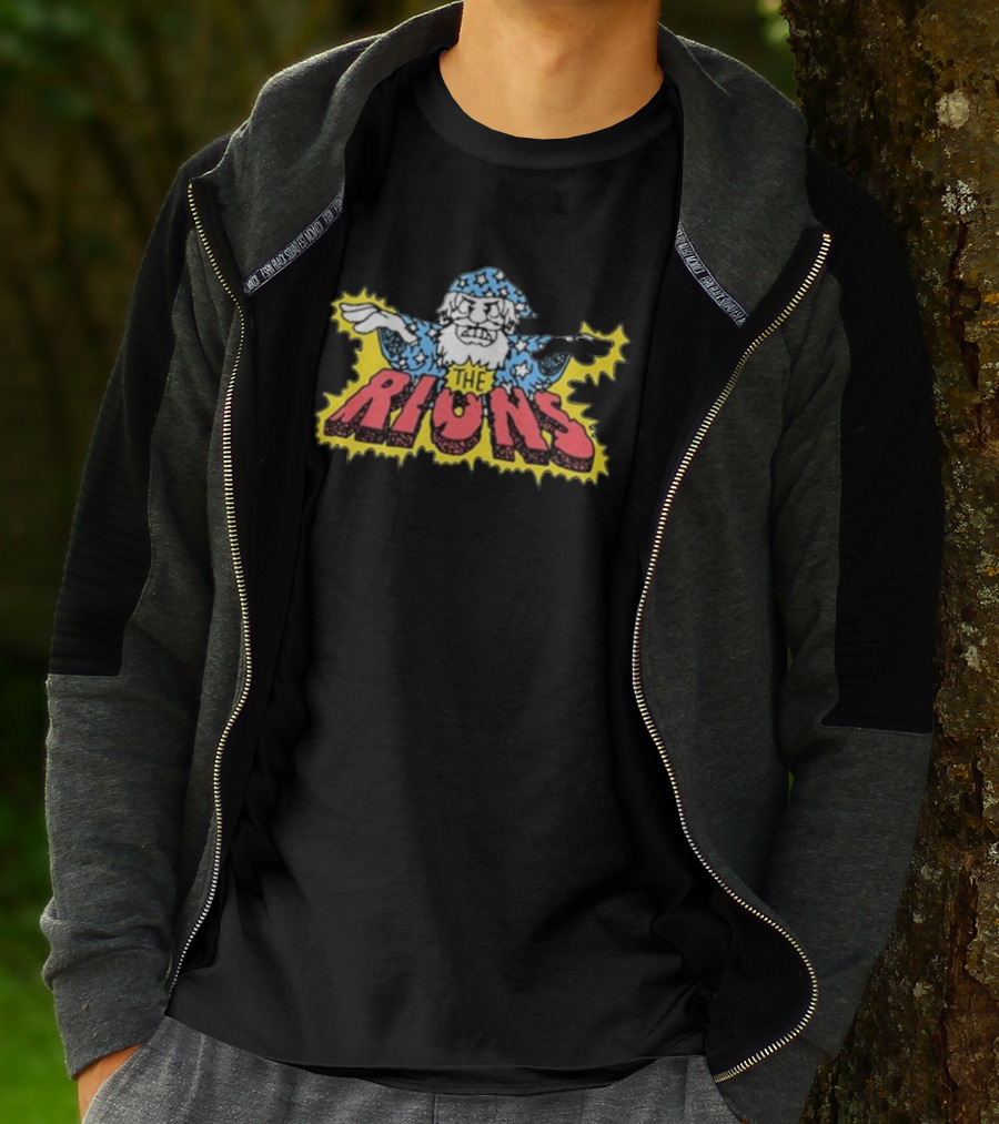 The Rions Wizard Starry Robe Dynamic Spellcasting Vintage Look T-Shirt