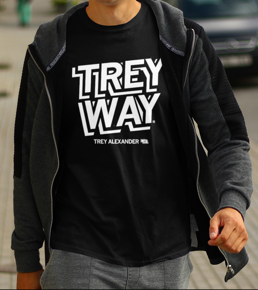 Trey Way Trey Alexander 23 Football T-Shirt