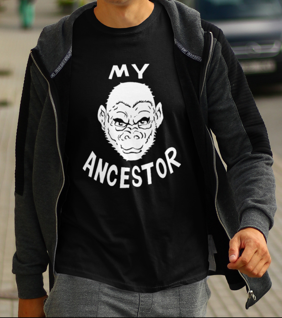 Blaise Ulysse Bernard Collins Ii My Ancestor Ape T-Shirt