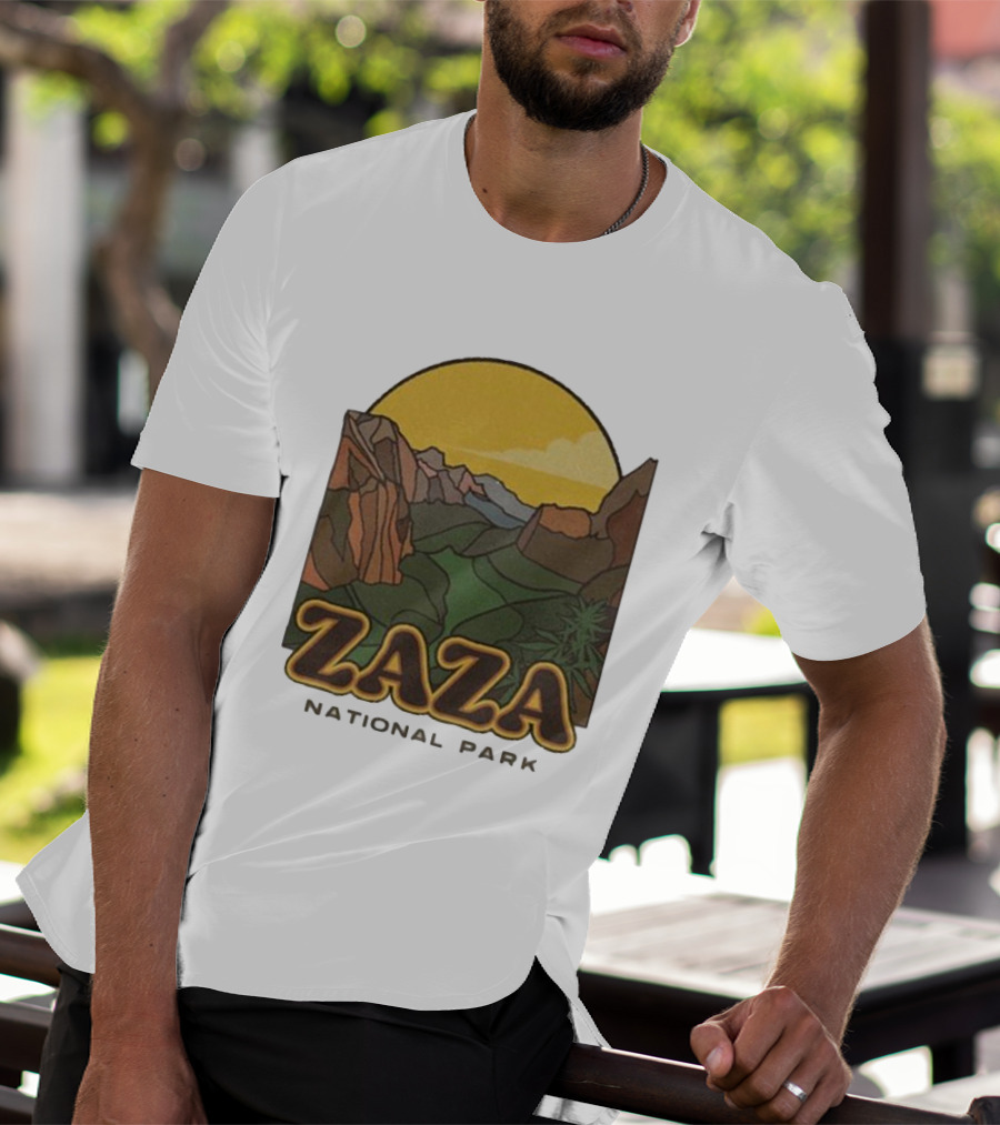 Fourtwenty Zaza National Park Scenic Wilderness Vista T-Shirt