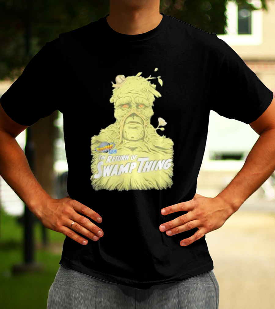 Rifftrax Live The Return Of Swamp Thing Monster T-Shirt