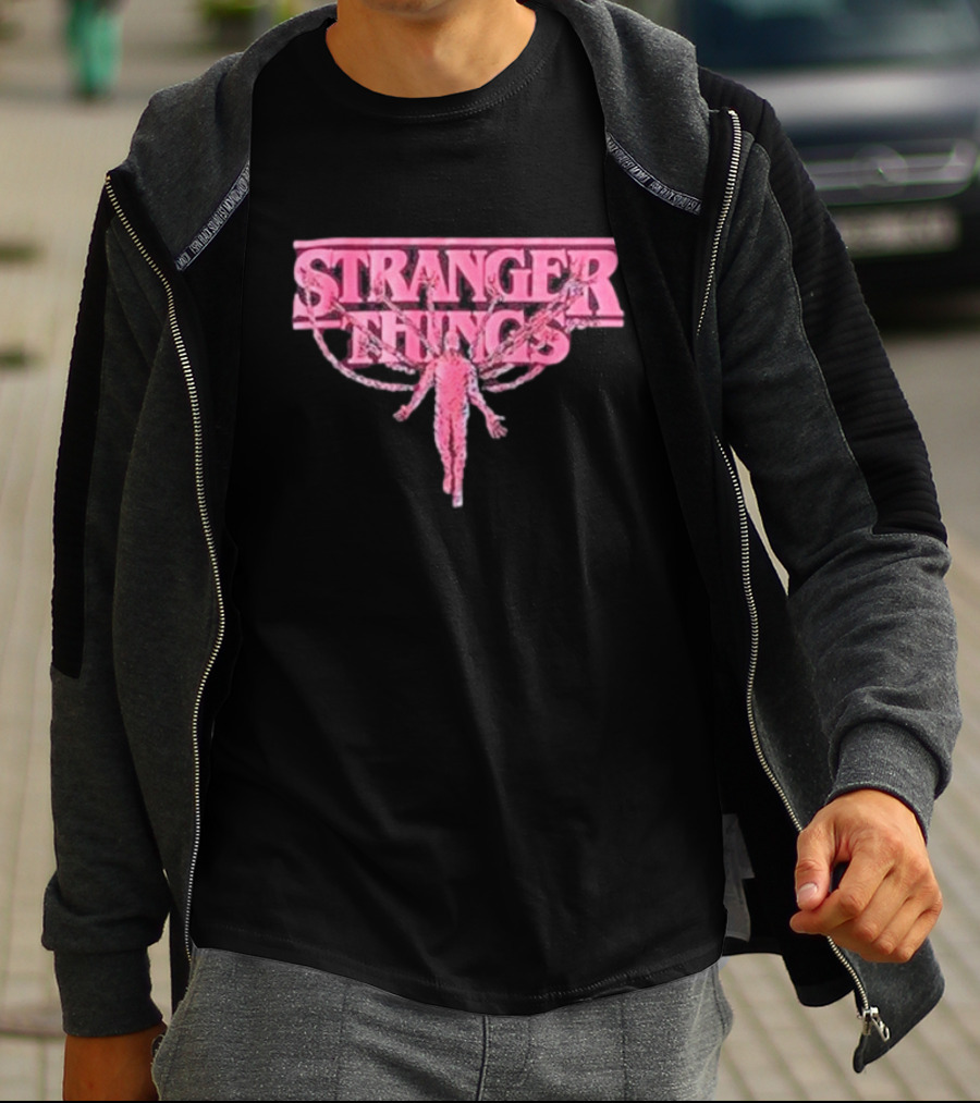 Stranger Things Vecna Pink Tentacles T-Shirt