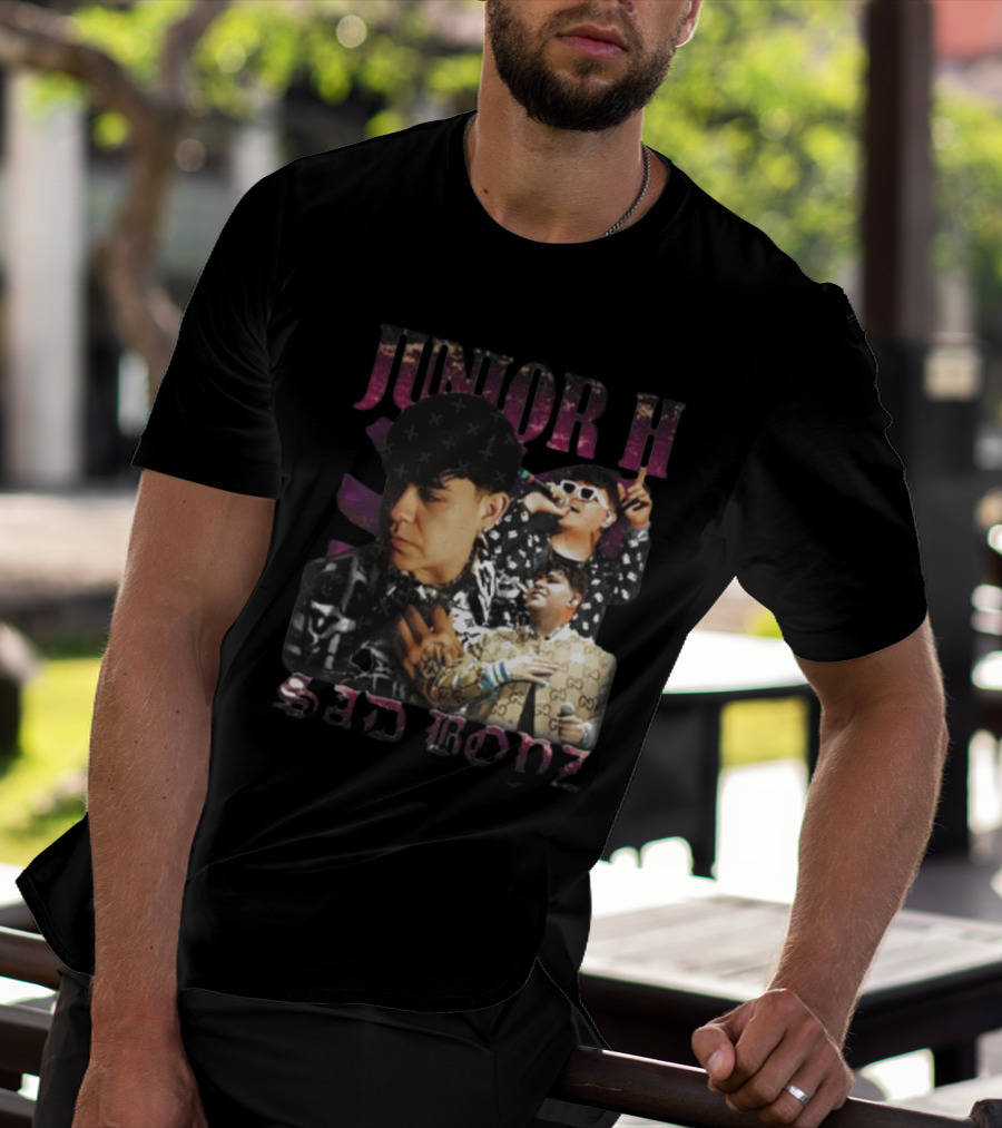 Junior H Sad Boyz Album Cover T-Shirt