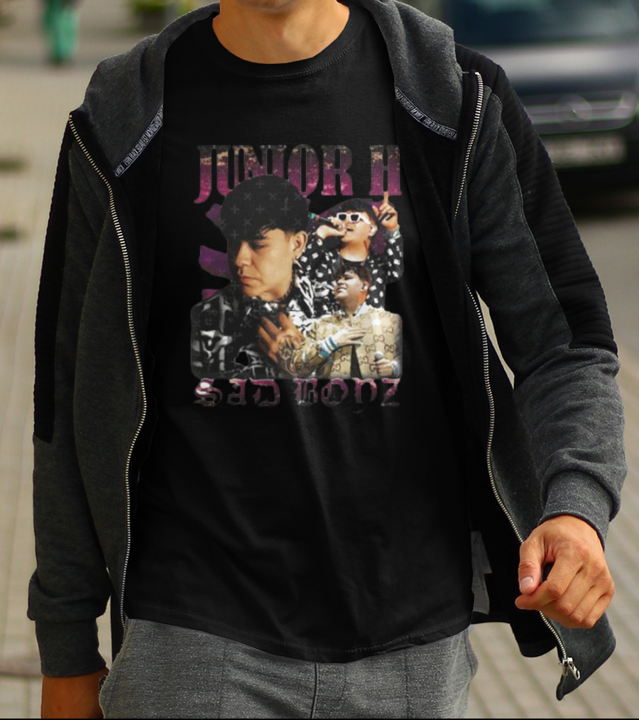 Junior H Sad Boyz Album Cover T-Shirt