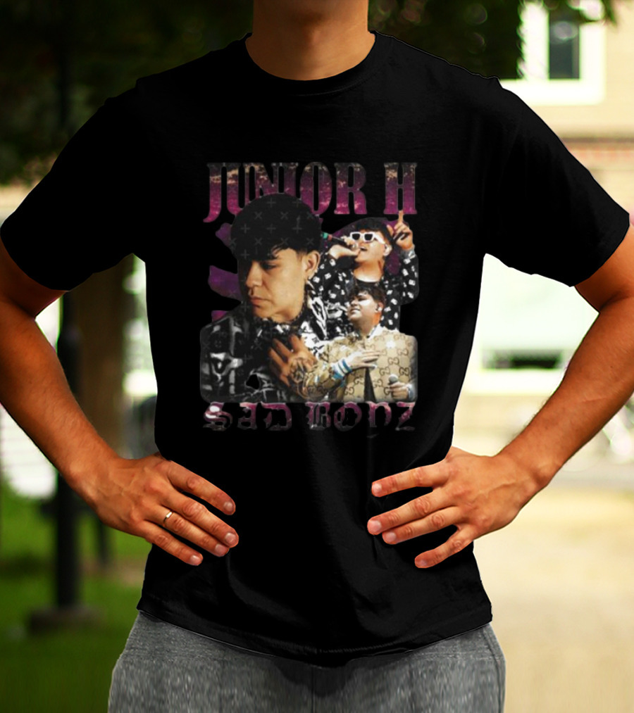 Junior H Sad Boyz Album Cover T-Shirt