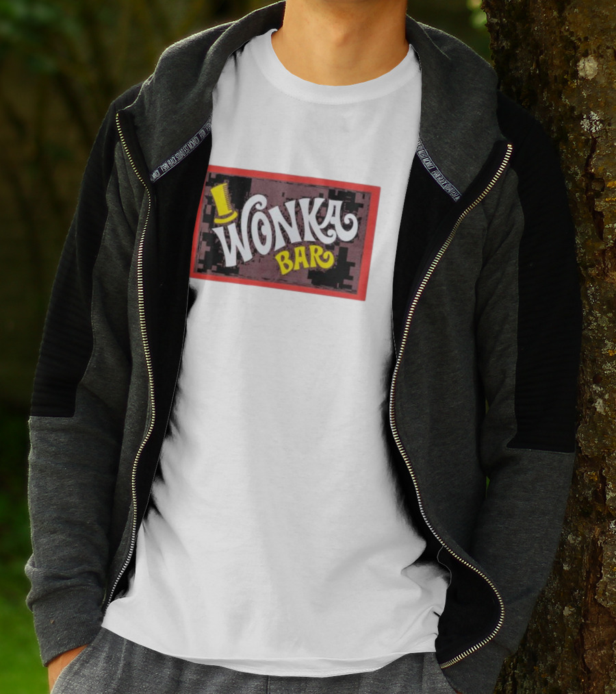 Wonka Bar Chocolate Logo Iconic T-Shirt
