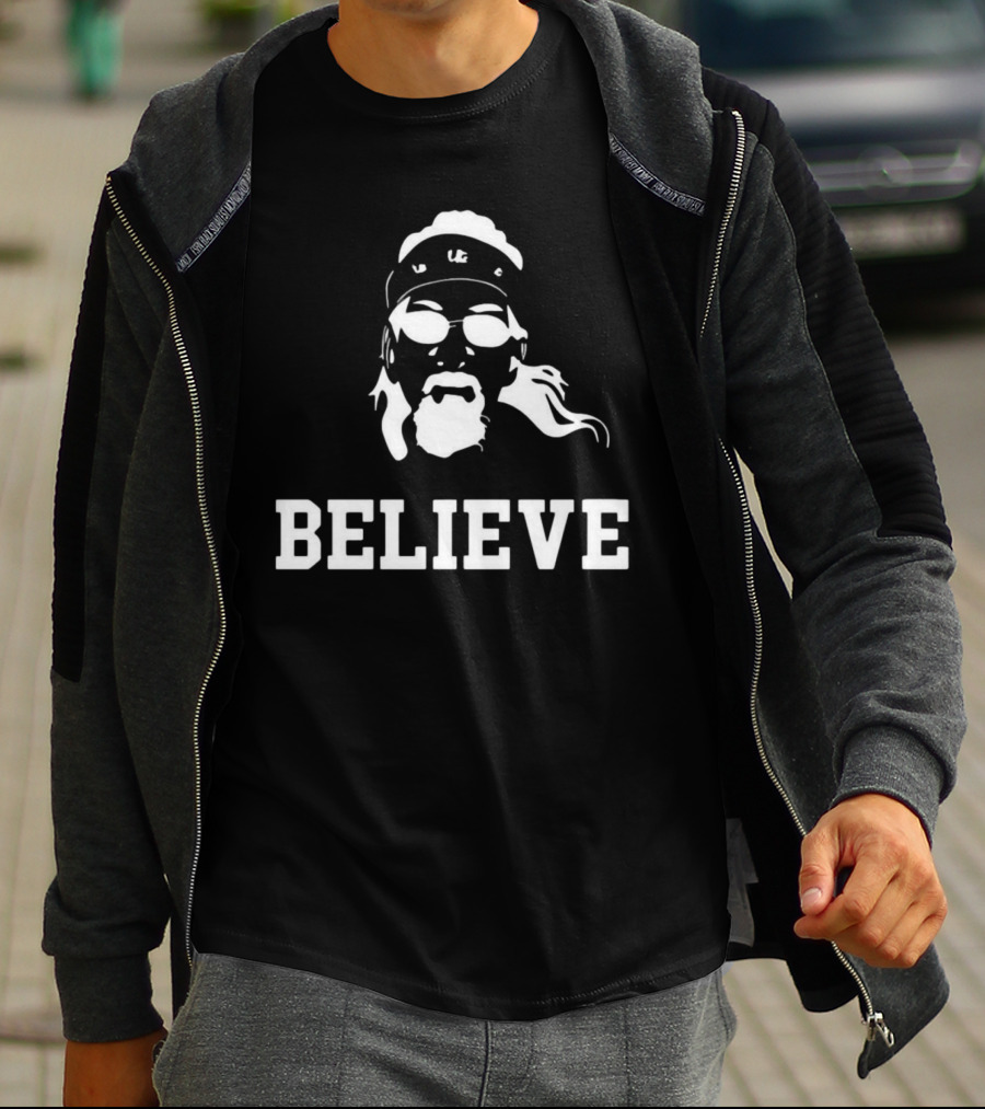Believe Carlton Thompson Gamecock Jesus T-Shirt