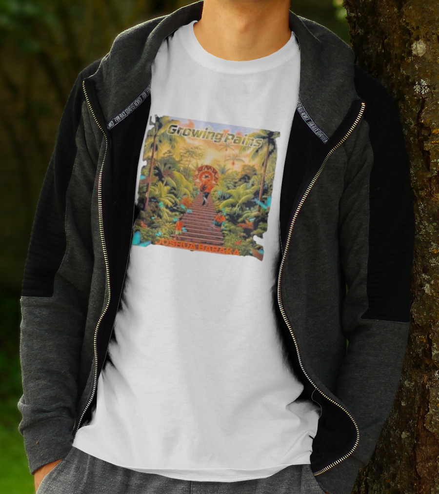 Growing Pains Joshua Baraka Tropical Staircase Scene T-Shirt