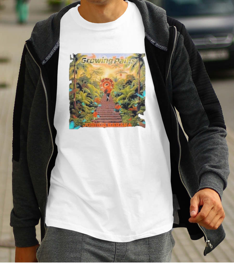 Growing Pains Joshua Baraka Tropical Staircase Scene T-Shirt