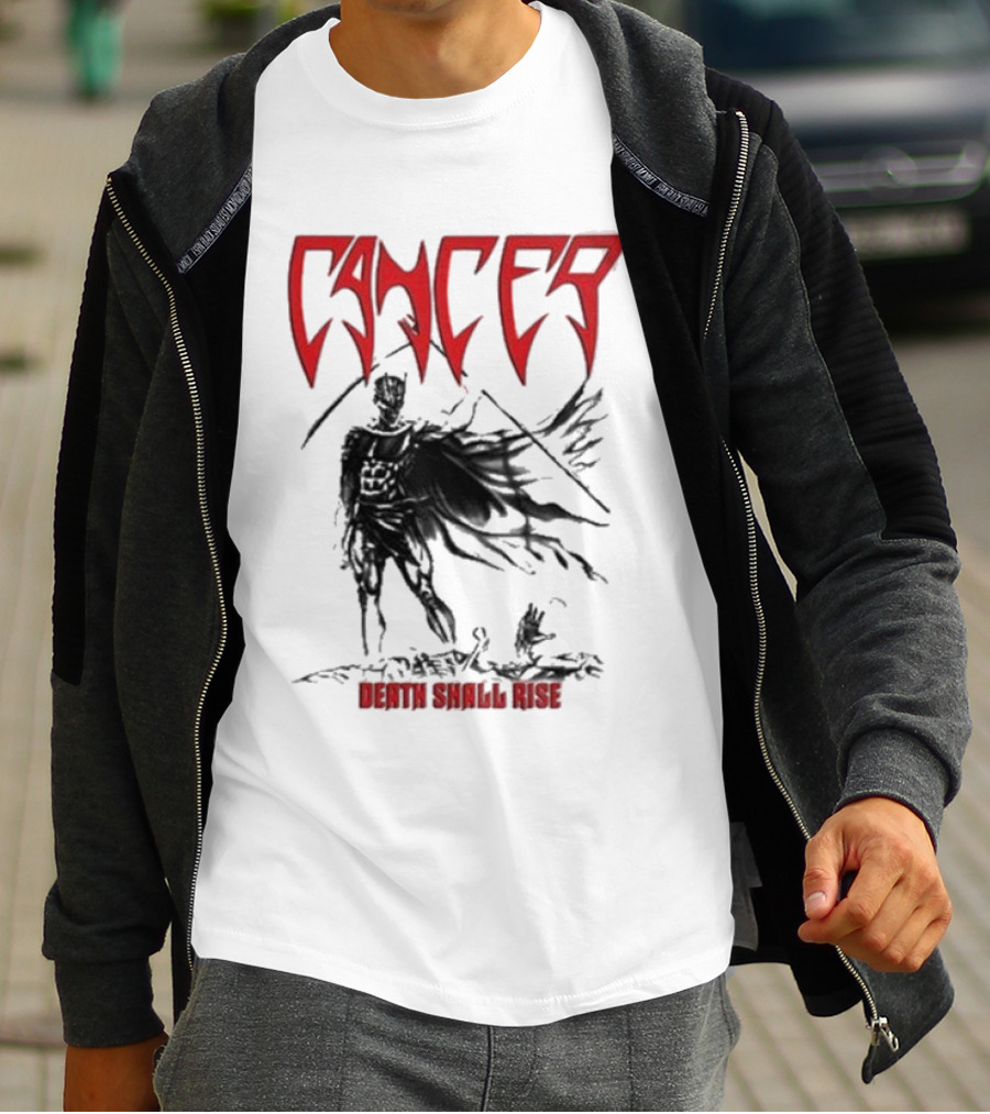 Cancer Death Shall Rise Dark Angel T-Shirt