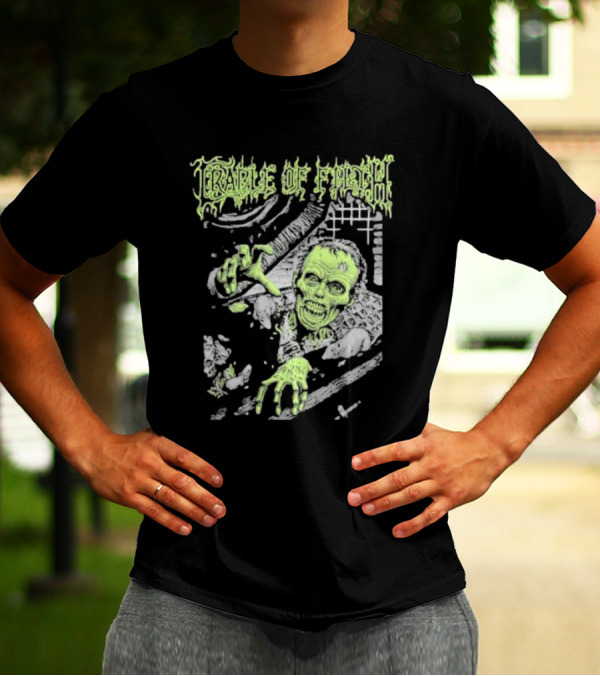Cradle Of Filth Zombie Breaking Through Wall T-Shirt