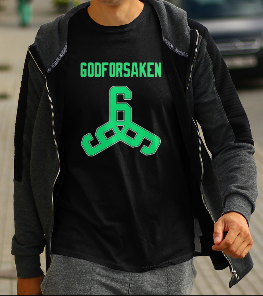 GODFORSAKEN 6 Triangular Symbol Basketball Jersey T-Shirt