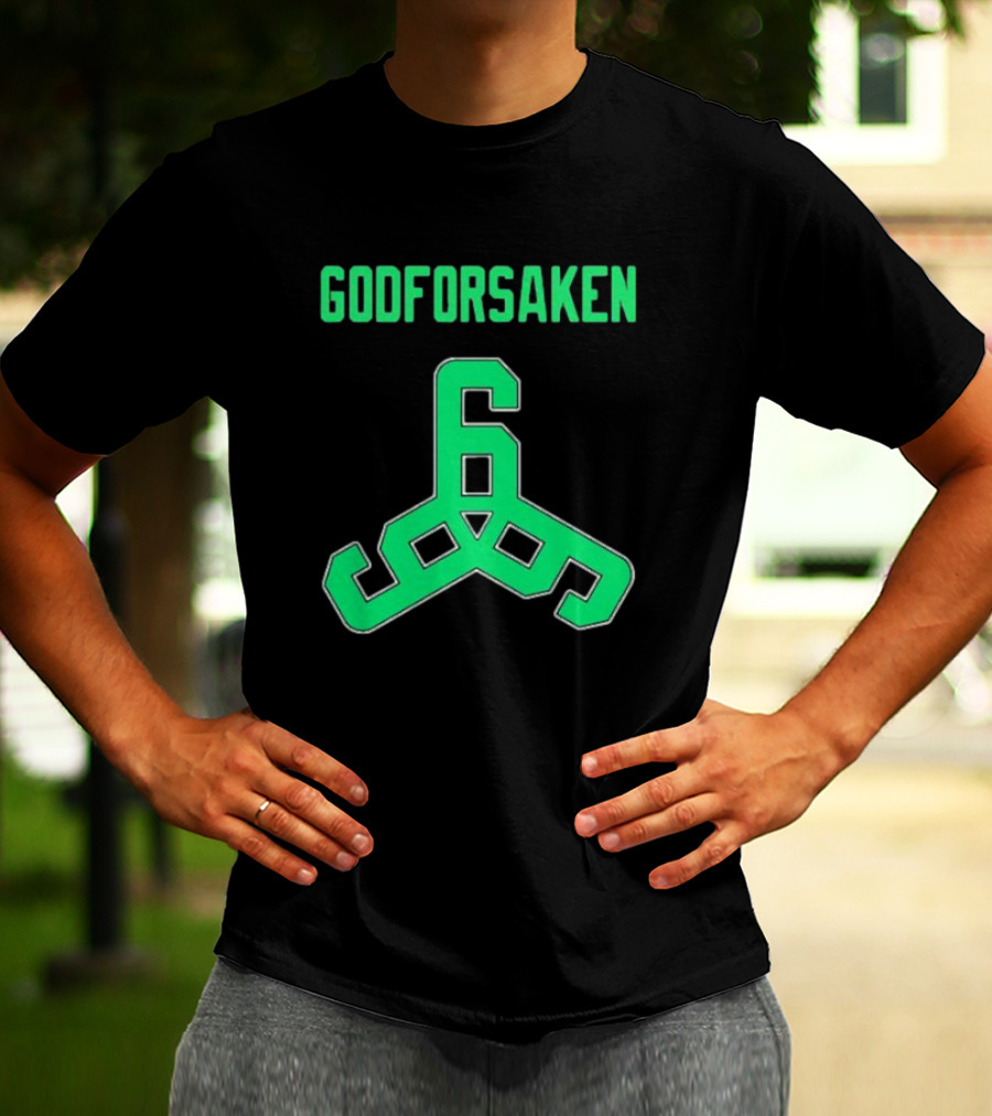 GODFORSAKEN 6 Triangular Symbol Basketball Jersey T-Shirt