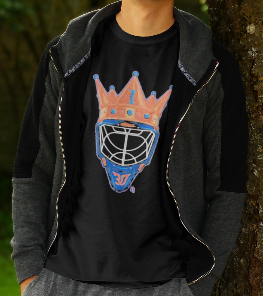 Goalie King 30 Crown Mask Icon LGI T-Shirt