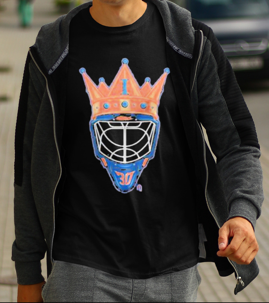 Goalie King 30 Crown Mask Icon LGI T-Shirt