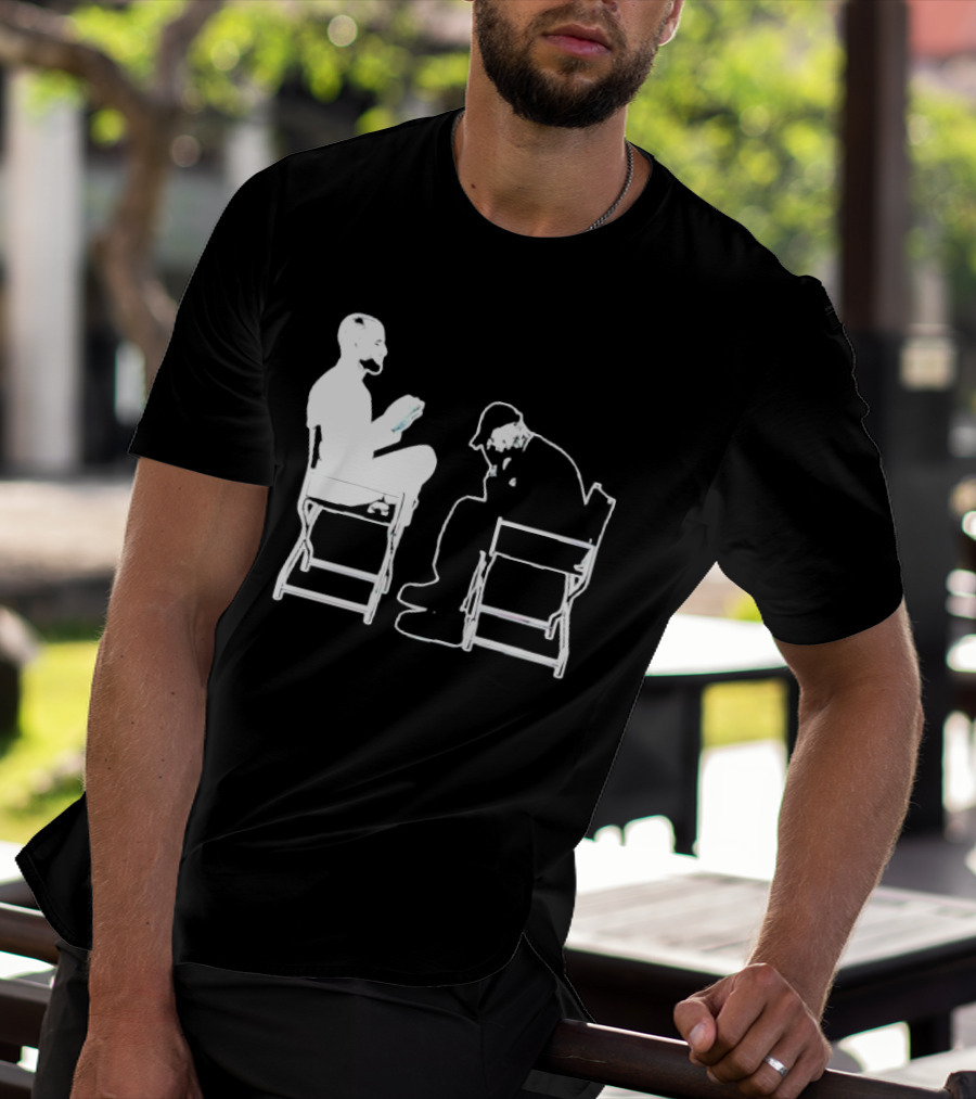 Mansionz Chairs White Outline T-Shirt