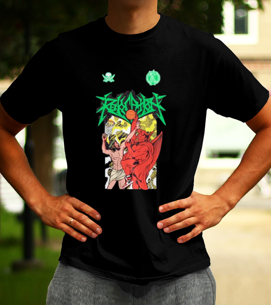 Revocation Godforsaken Demon Basketball Showdown T-Shirt