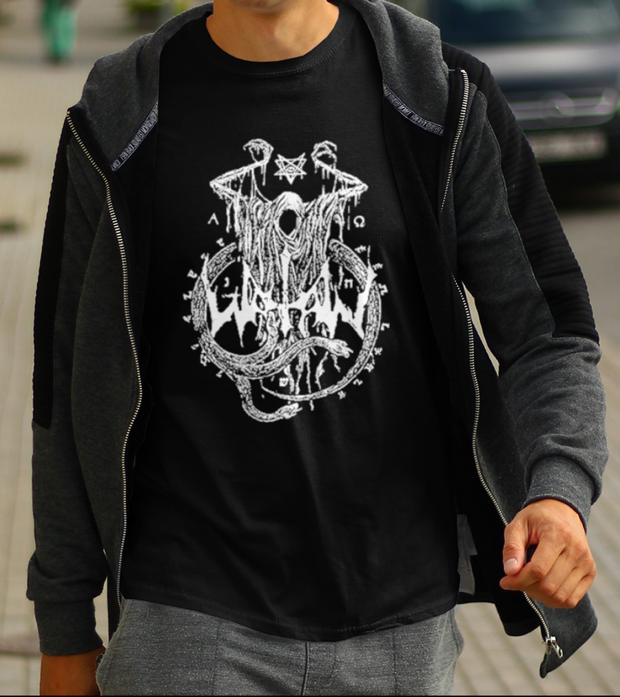 Watain Devil Snake Occult Symbols And Serpent T-Shirt