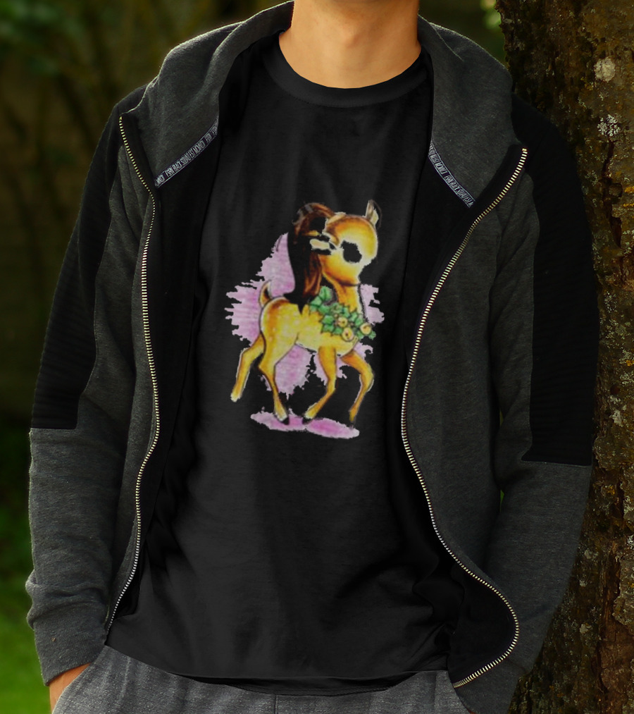 Ariana Grande Christmas And Chill Christmas Deer T-Shirt