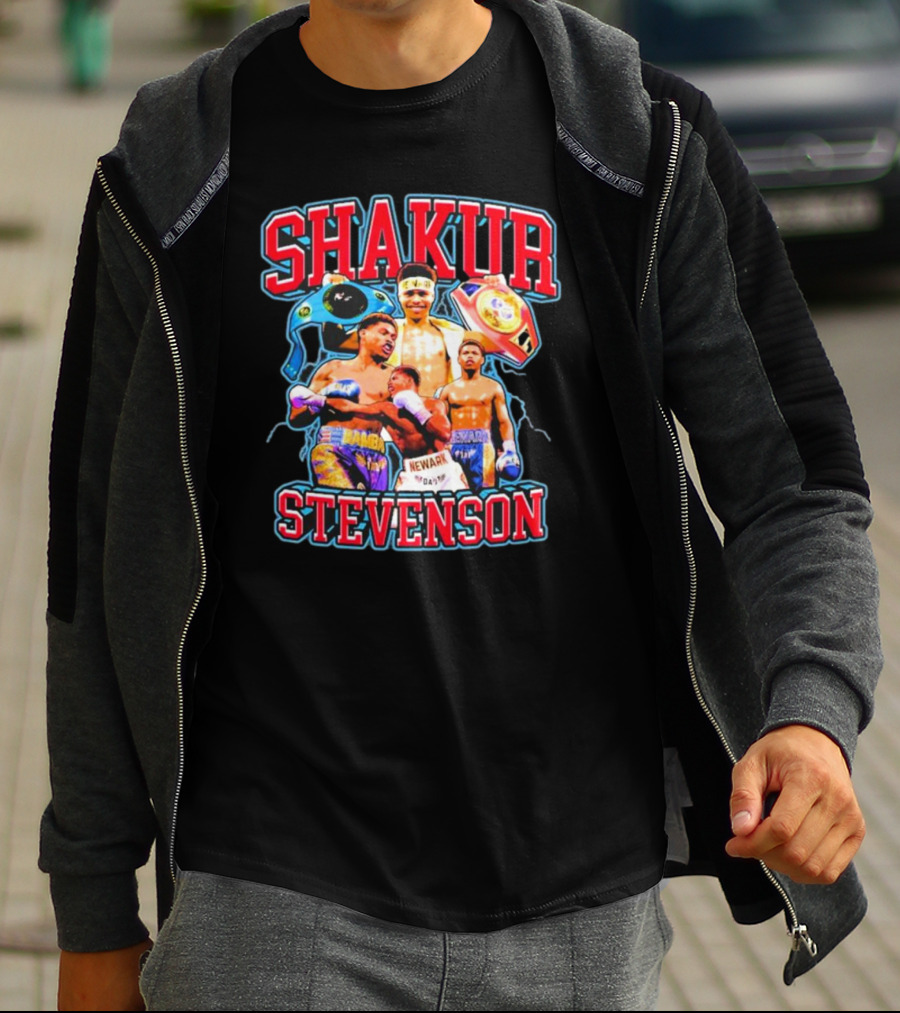 Shakur Stevenson Newark Champ Boxing Legends T-Shirt