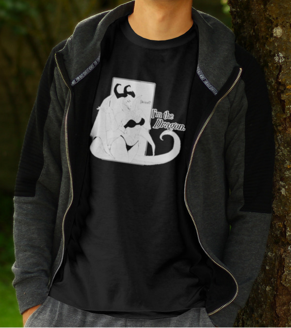 I'm The Dragon Vexstacyart Damsel T-Shirt