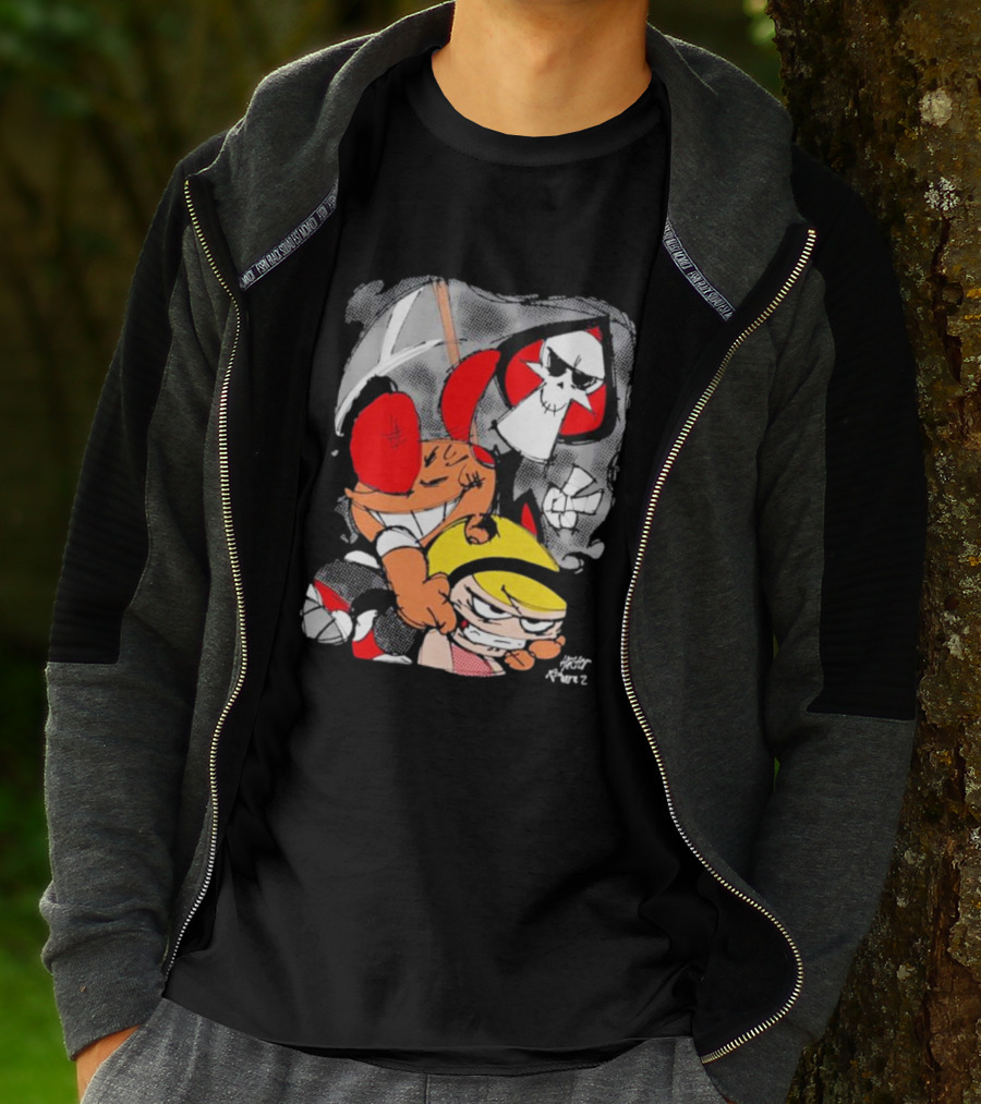 Grim Adventures Billy Mandy Cartoon Network Fan Art Freddy Ramirez T-Shirt
