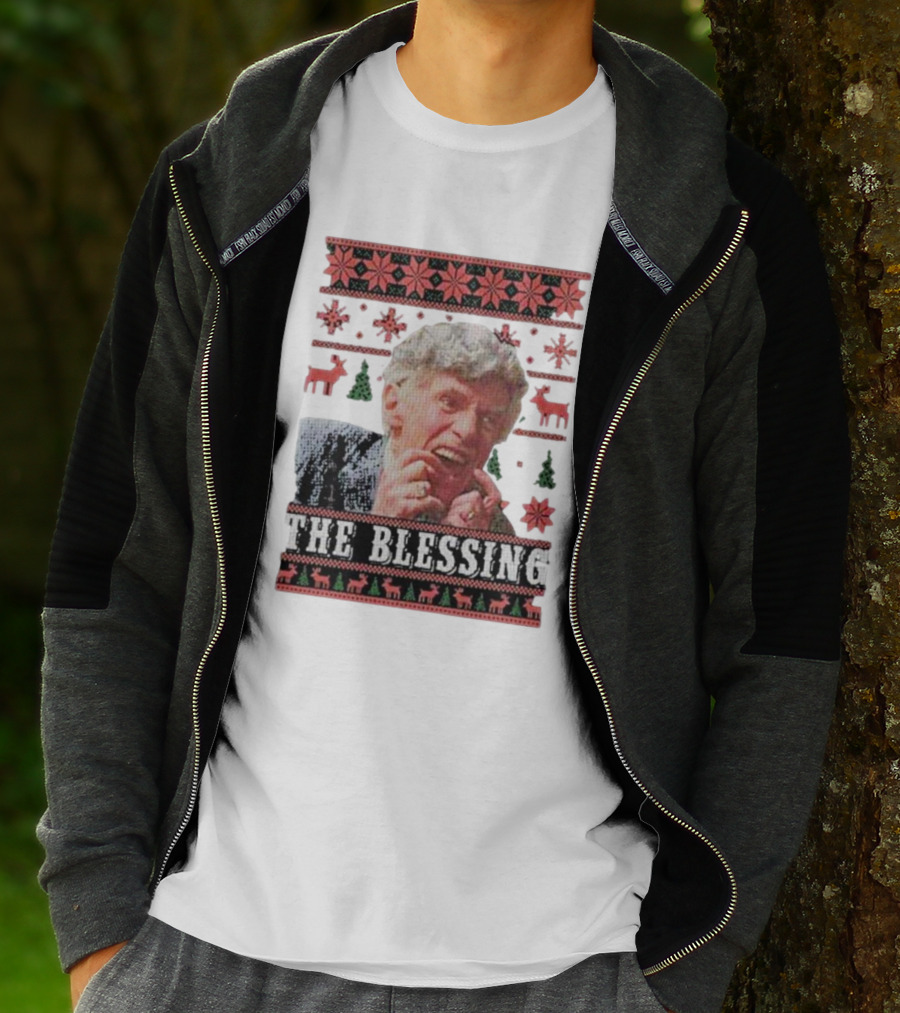 Uncle Lewis Ugly Christmas Sweater The Blessing T-Shirt