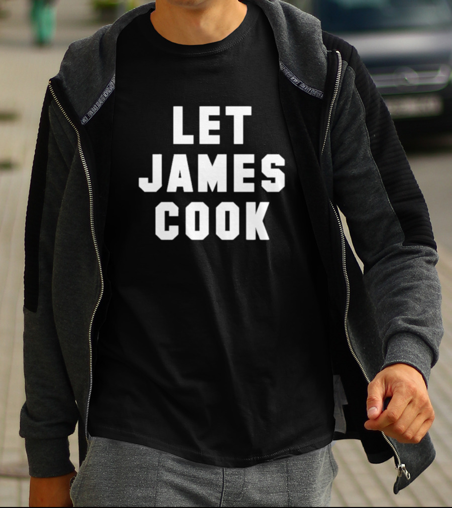 Let James Cook Football Fan T-Shirt