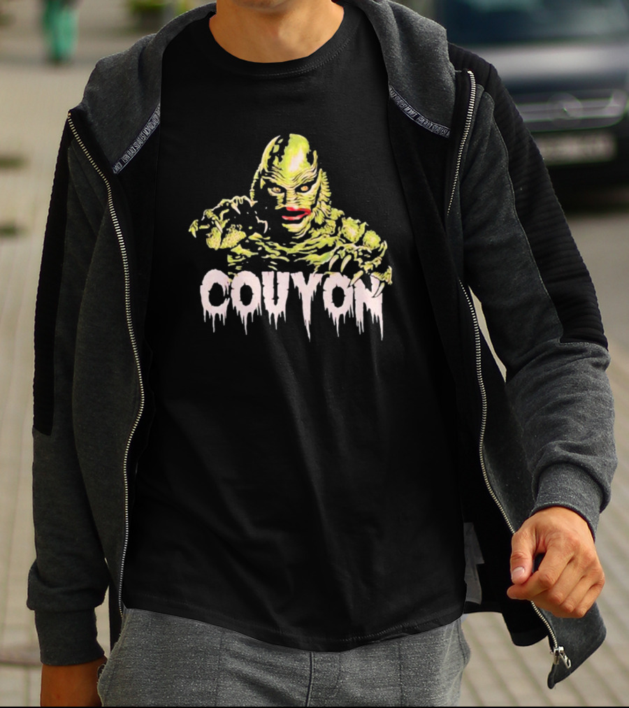 Couyon Cajun Monster From The Deep Swamp Creature T-Shirt